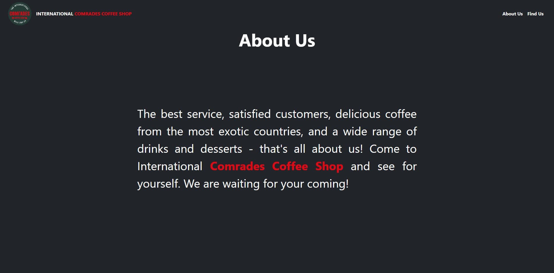 Coffee Shop screenshot 2